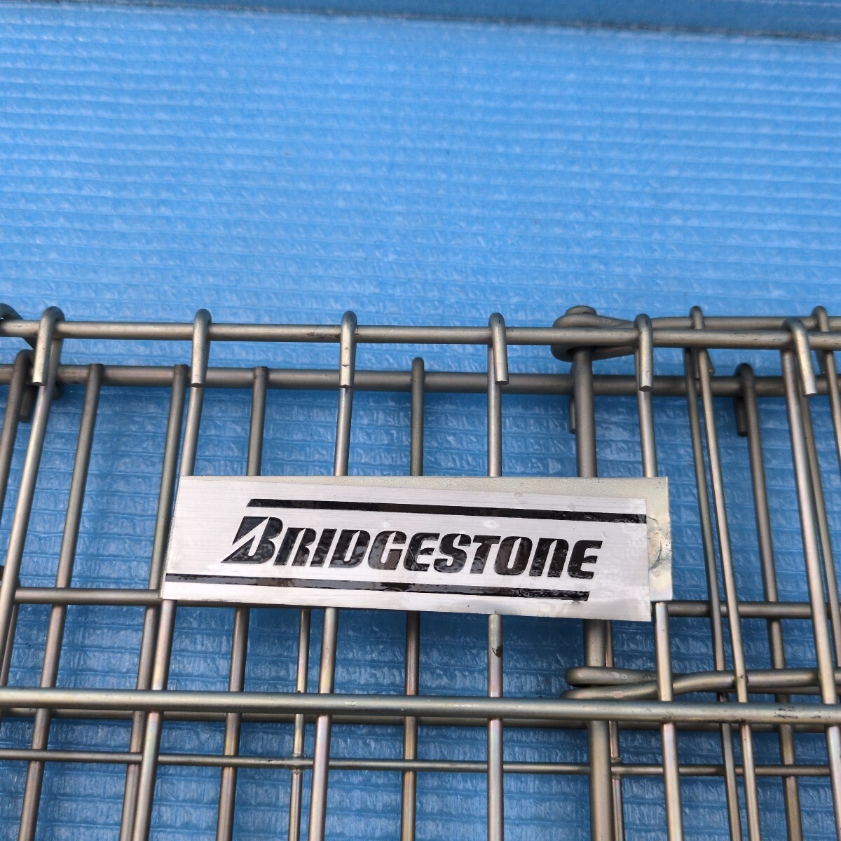 当時物 旧車 昭和レトロ ブリヂストン 中折カゴ サイドカゴ 検索)ツバメ 宮田 ツノダ ゼブラ 山口 ナショナル セキネ 富士 丸石 マルキン_画像2