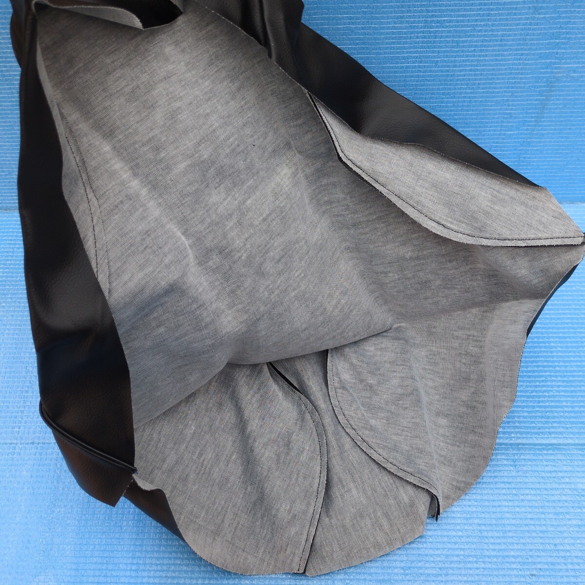 スズキ シートカバー 張替タイプ タッカー止め 検索)レッツ レッツⅡ AZ50T GT SV SW UX A UY アドレス セピア V50 V125 蘭 薔薇 スージー_画像4