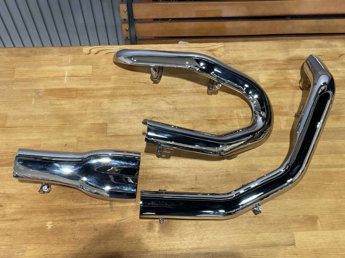 バッサーニ ロードレイジ 2-1マフラー ソフテイル 1S62R_画像6