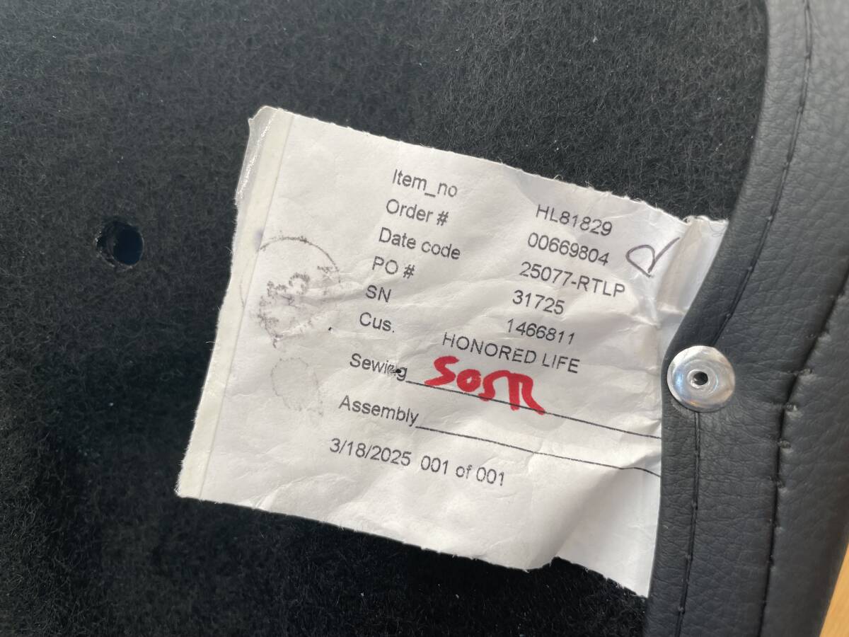 サドルマン シート ブラックパレードコラボ ソフテイル FXLRST ローライダーST HL81829_画像9