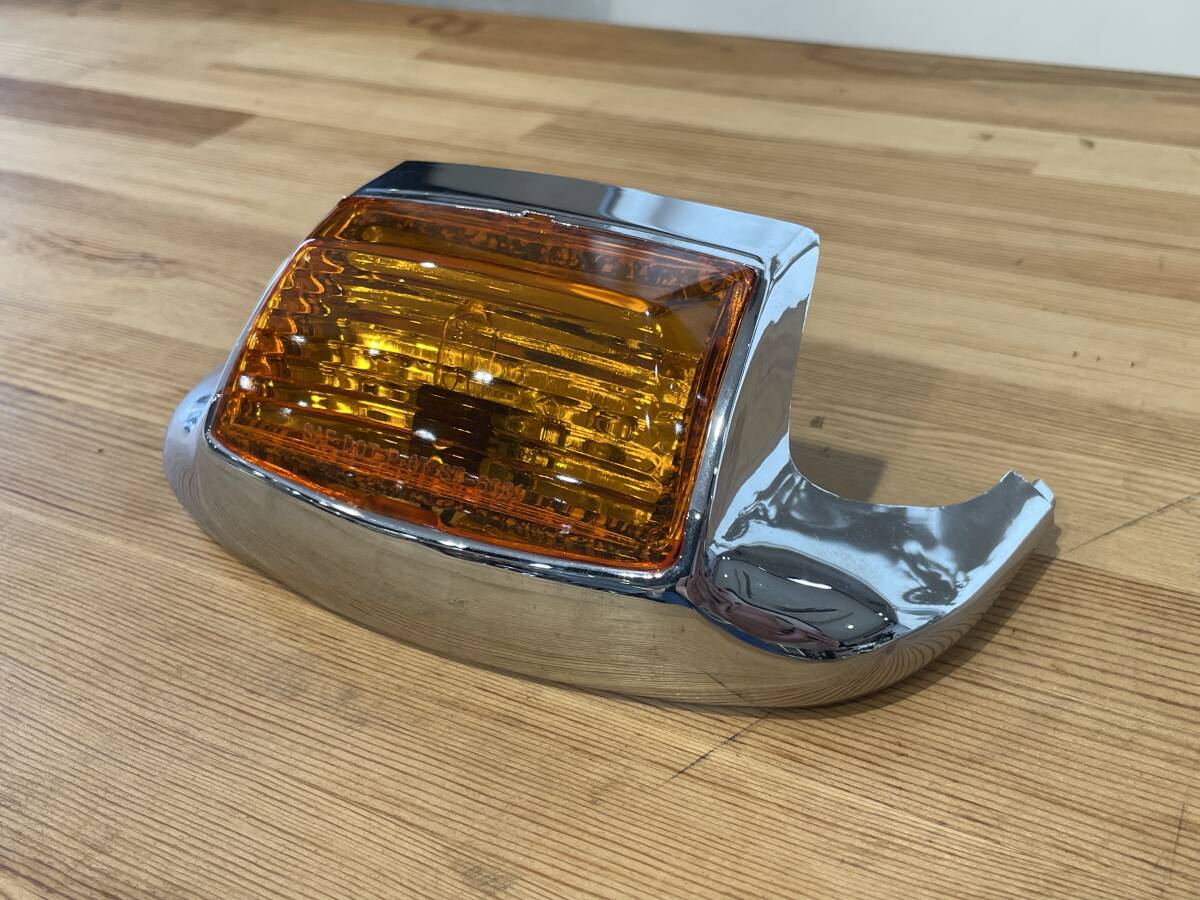 ネオファクトリー　フェンダーマーカーアンバーレンズ　フロント　ソフテイル　ツーリング　68706-00　008398_画像2