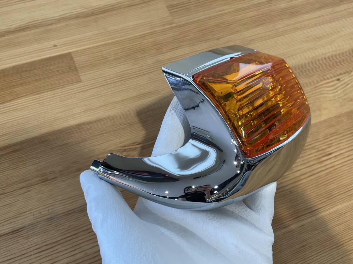 ネオファクトリー　フェンダーマーカーアンバーレンズ　フロント　ソフテイル　ツーリング　68706-00　008398_画像6