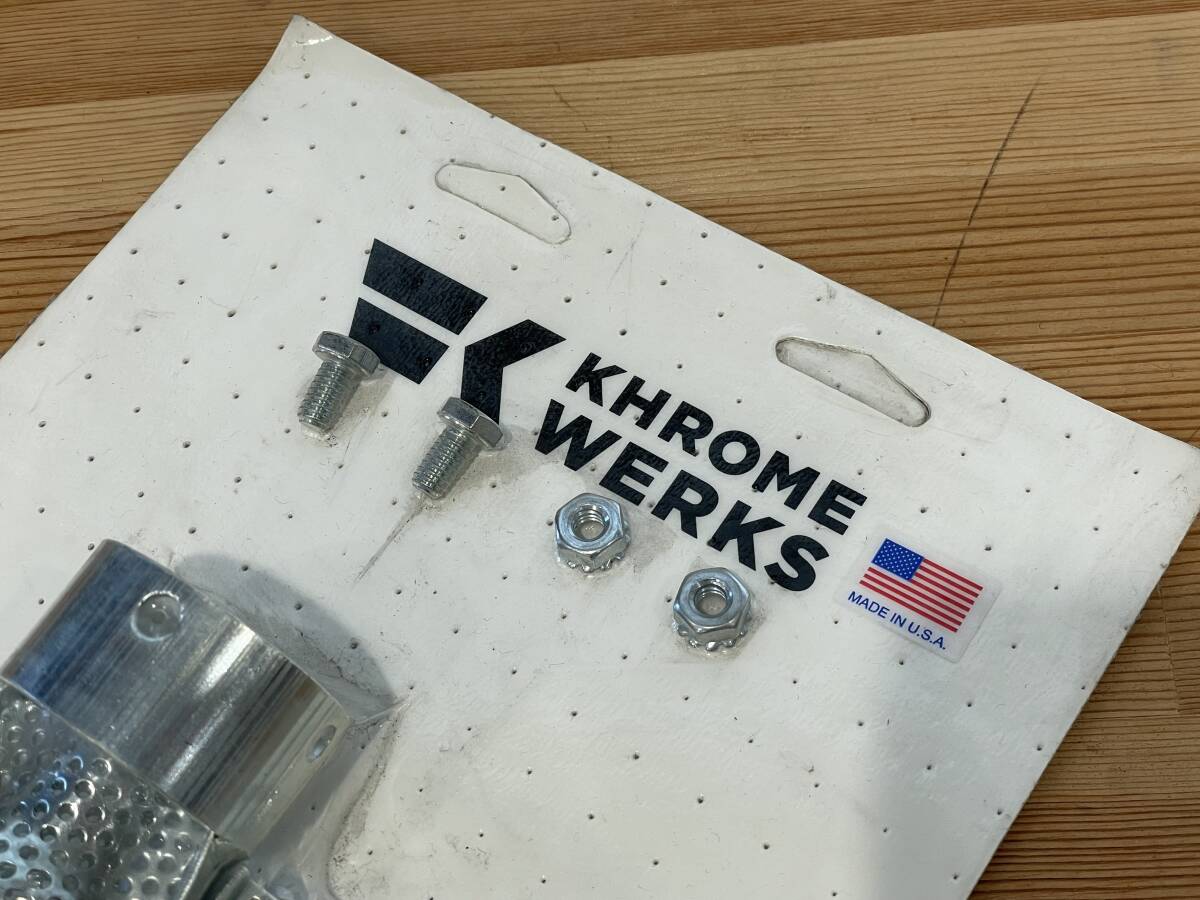 クロームワークス HD-Plus ドラッグパイプバッフル 2インチ 202032_画像3