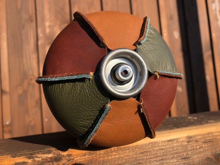 本革製！ガスカートリッジ450/500g用 3色　カバー　ハンドメイド_画像8