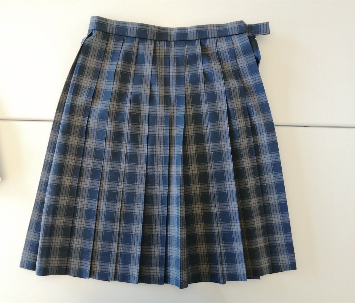  Okayama префектура [ Okayama префектура . Okayama юг средняя школа ] женщина форма 160A летняя одежда матроска + указание лента + летняя одежда юбка (W66.L54) Predichant школьная форма (2 поколение передний ) 3 позиций комплект 