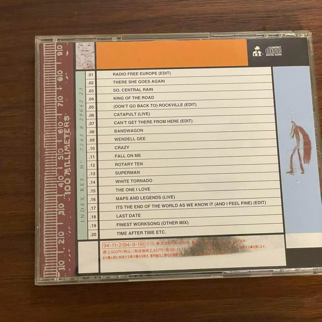 R.E.M.　シングルズ SINGLES Collected ベスト盤CD_画像3