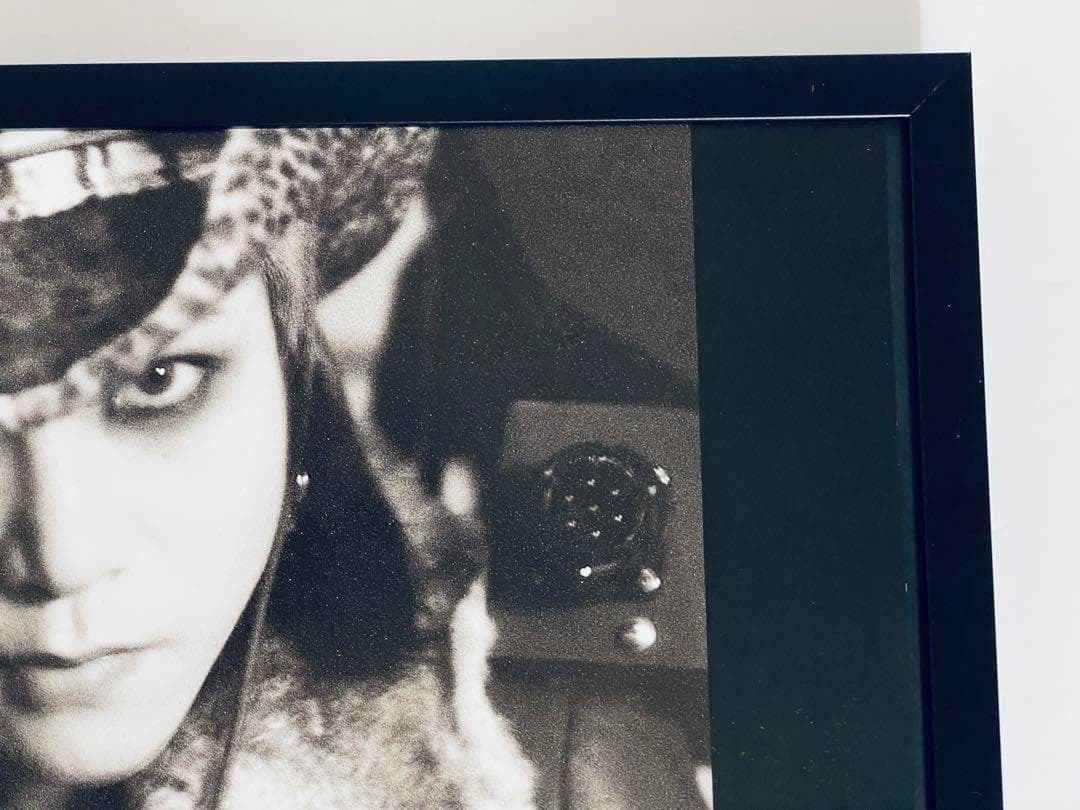 hide ポスター風アートフレーム ツアーパンフレット切り抜き A4額縁付き A_画像3