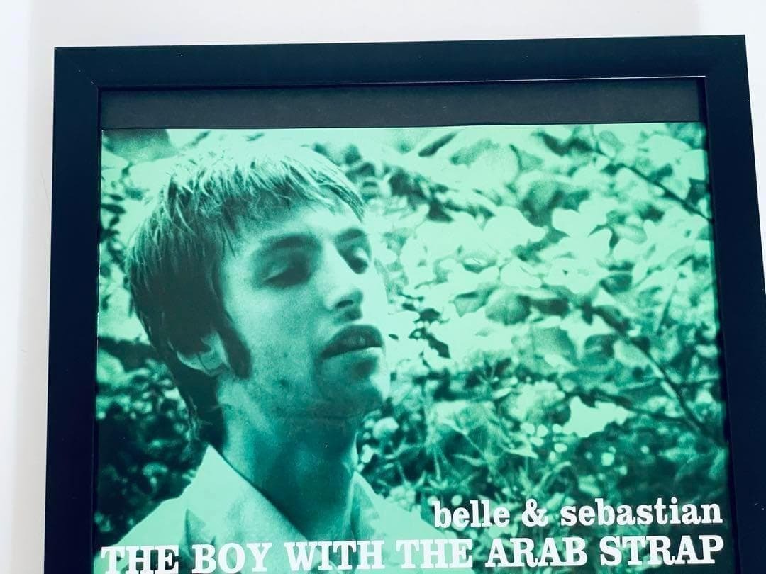 BELLE & SEBASTIAN 雑誌広告切り抜き A4額縁付き ポスター風_画像3