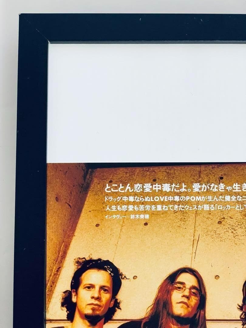 PUDDLE OF MUDD ポスター風アートフレーム 雑誌切り抜き B5額付き_画像3