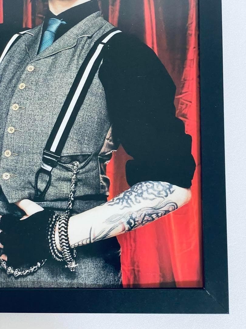 マリリン・マンソン　ポスター風アートフレーム　雑誌切り抜き　A4額縁付き　B_画像6