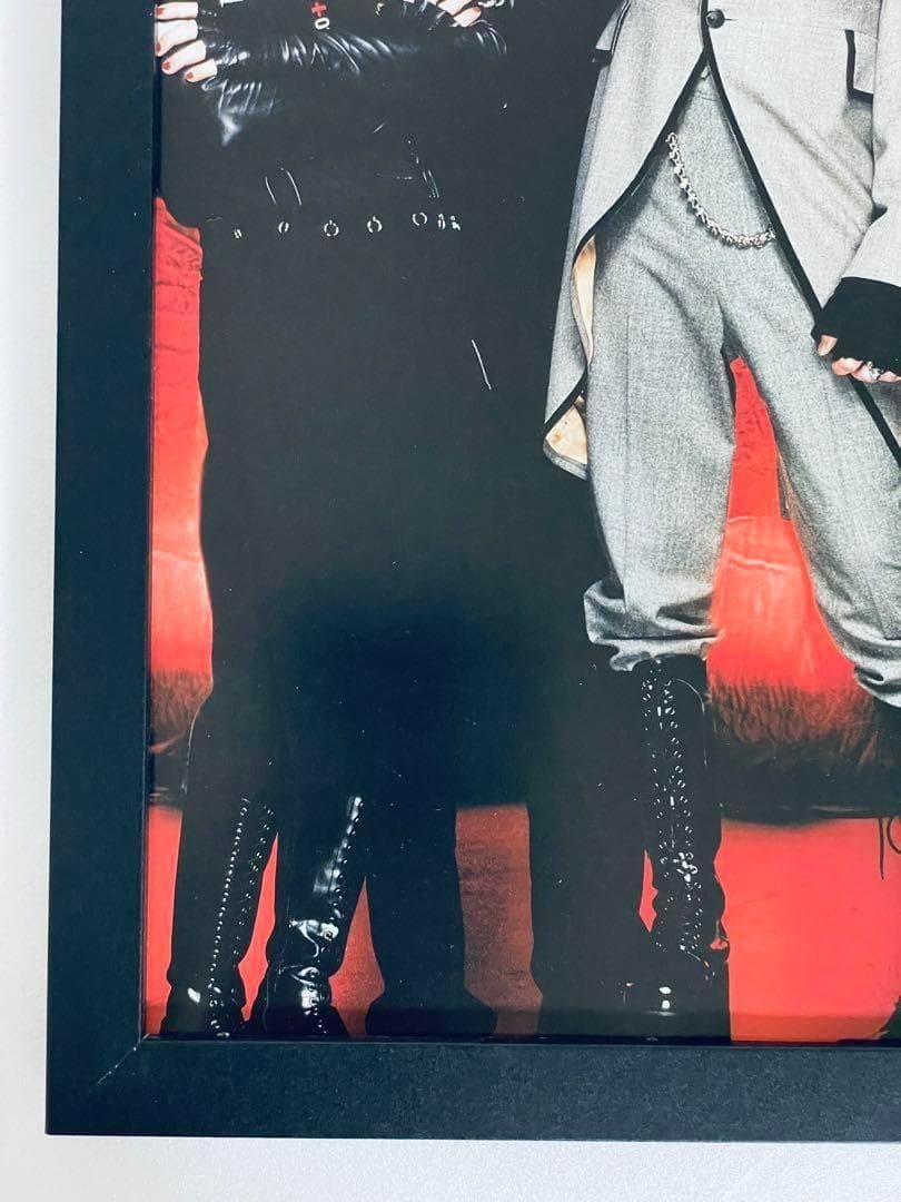 マリリン・マンソン　ポスター風アートフレーム　雑誌切り抜き　A4額縁付き　C_画像8