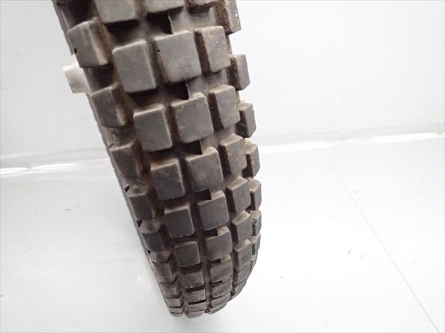 β251015-4 スズキ ハスラー250 HUSTLER TS2503 3型 (S46年式) フロントホイール 振れ無 リム打ち無 タイヤは要交換で_画像3