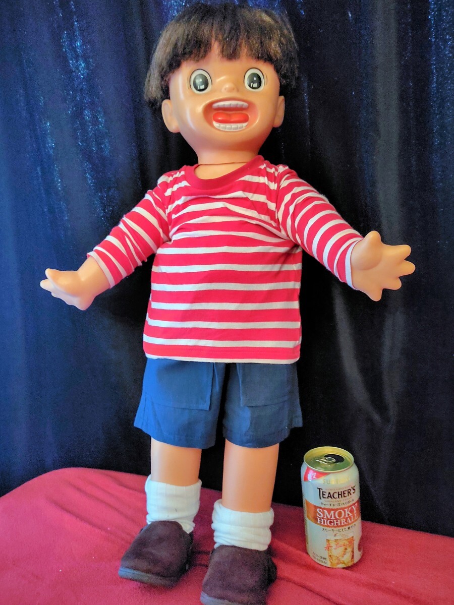 昭和レトロ 超特大 まことちゃん ソフビ 等身大カスタム試作 楳図かずお_画像4