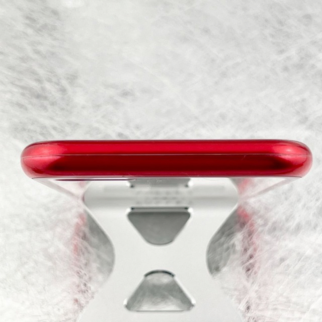 新品 iPhone 7 8 SE2 カバー 保護 ケース クリア レッド 耐衝撃_画像10