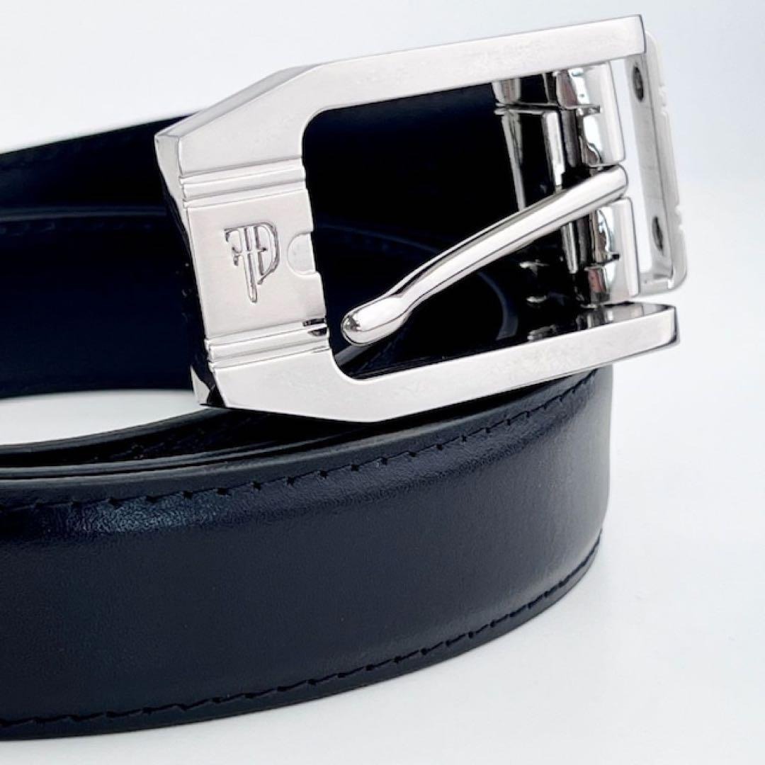 本革 ベルト メンズ Guy Laroche ビジネスベルト スーツ対応 黒革ベルト_画像6