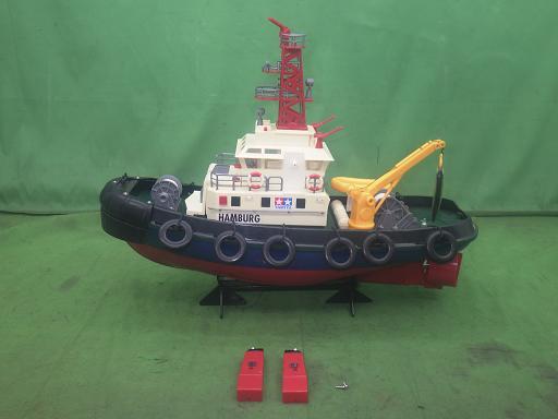 タミヤ ハーバーボート HAMBURG【中古】_画像1