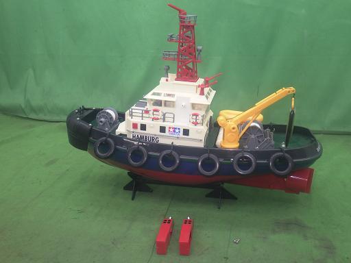 タミヤ ハーバーボート HAMBURG【中古】_画像3