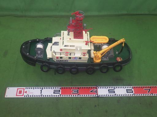 タミヤ ハーバーボート HAMBURG【中古】_画像4