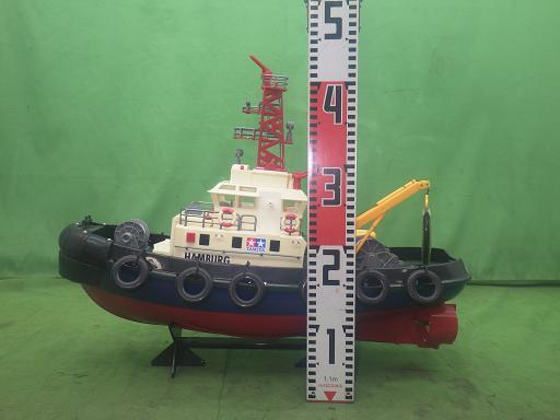 タミヤ ハーバーボート HAMBURG【中古】_画像6