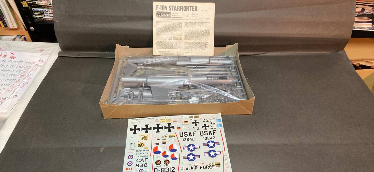 ☆★☆ モノグラム 1/48 F-104 スターファイター 未組み立て ★☆_画像2