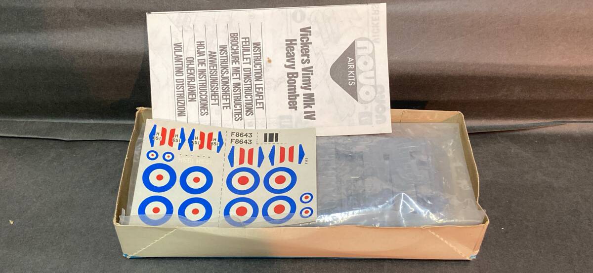 ☆★☆ 　ノボ　1/72 ヴィカース　ビミー　　　未組み立て　★☆_画像2