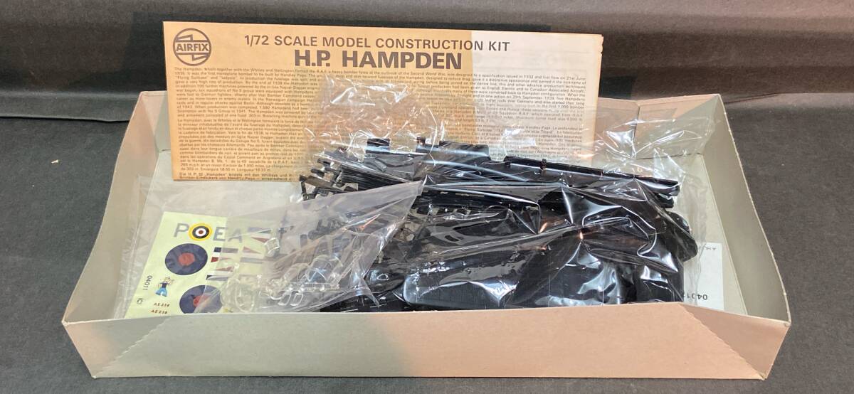 ☆★☆ エアフィクス 1/72 ハンドレページ ハンブデン 未組み立て ★☆_画像2