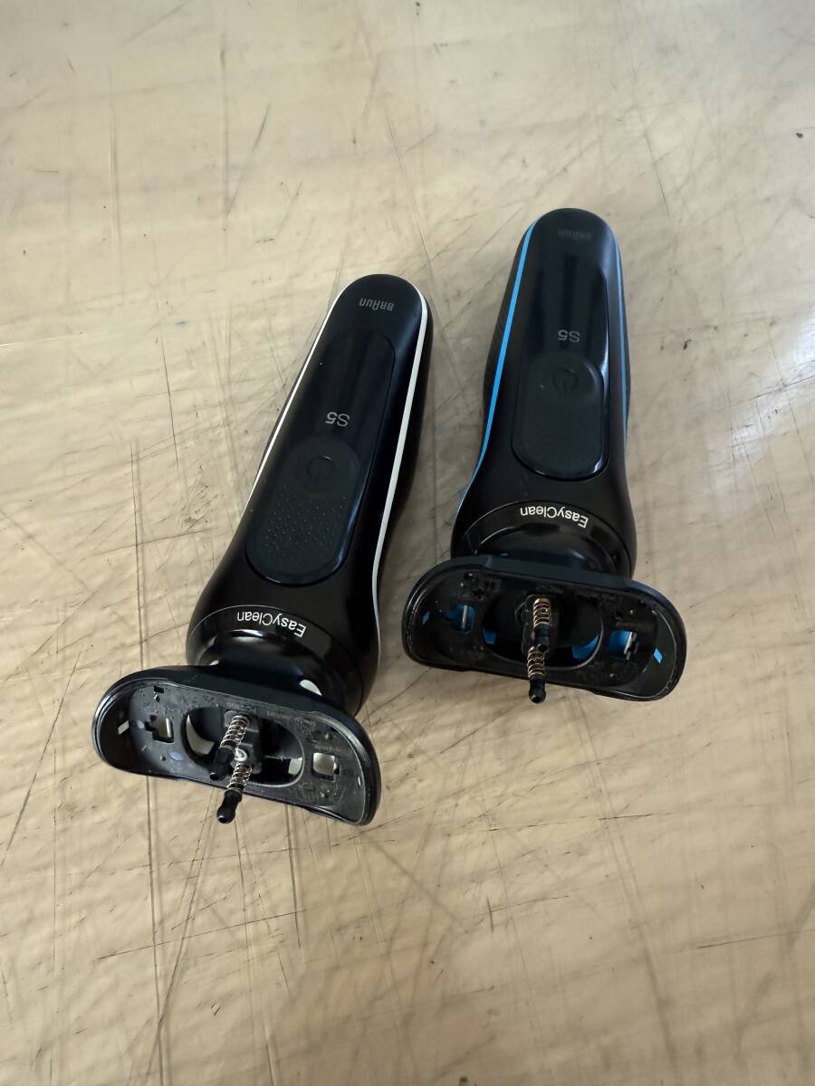 ♪♪ブラウンシェーバー　5シリーズ替刃無し2台　①♪♪_画像2