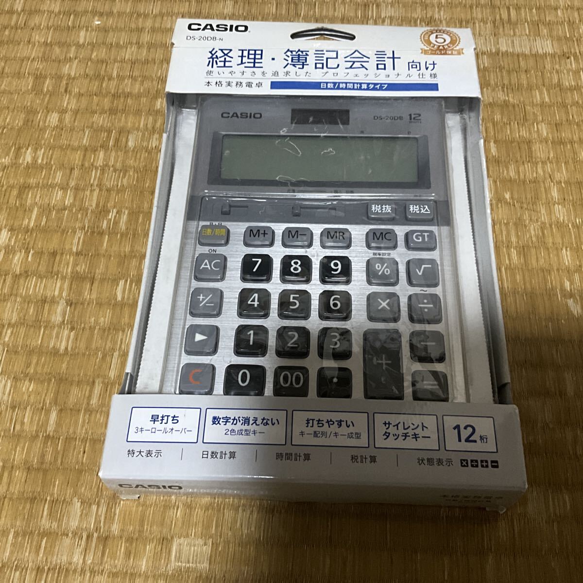 CASIO DS-20DB калькулятор . регистрация учет * отчетность 