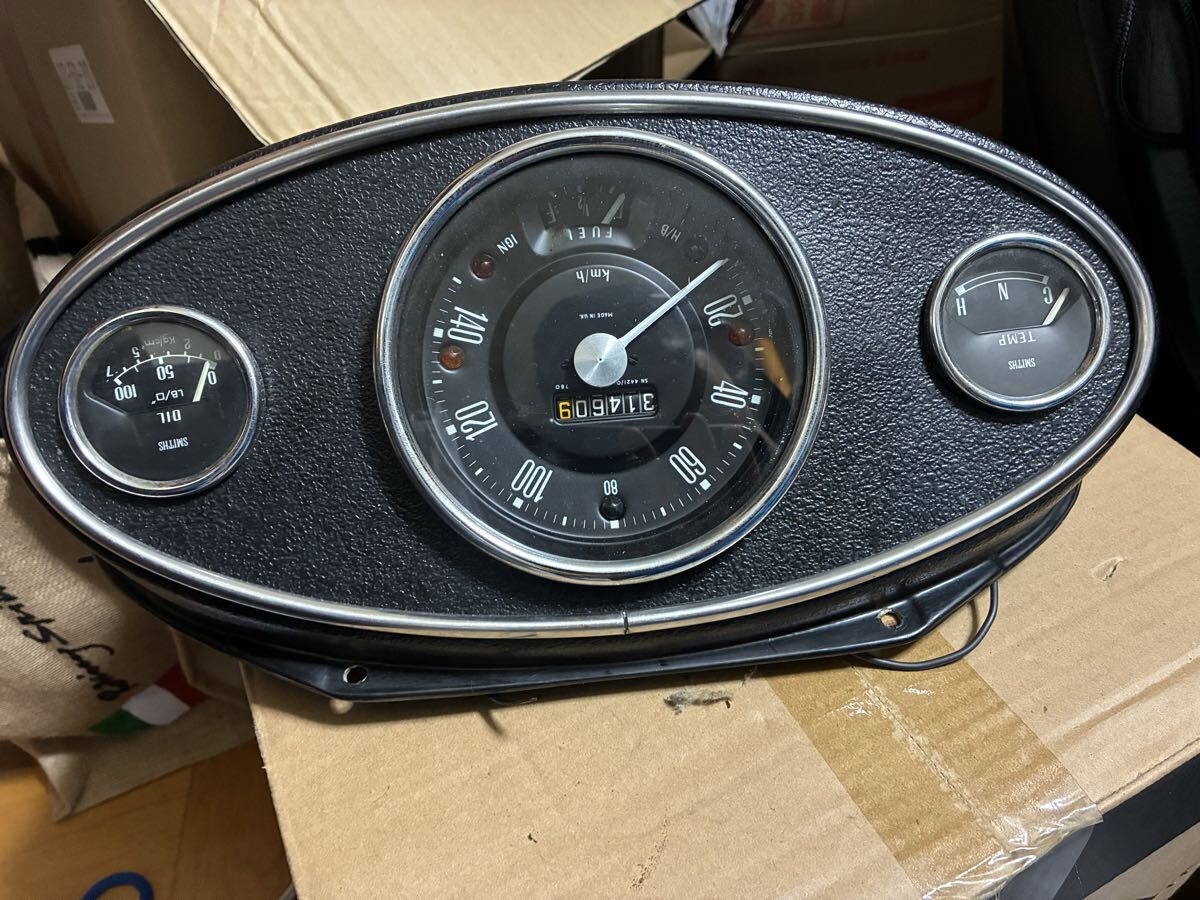 ローバーミニ スミス センターメーター 140km ミニクーパー 99X_画像3