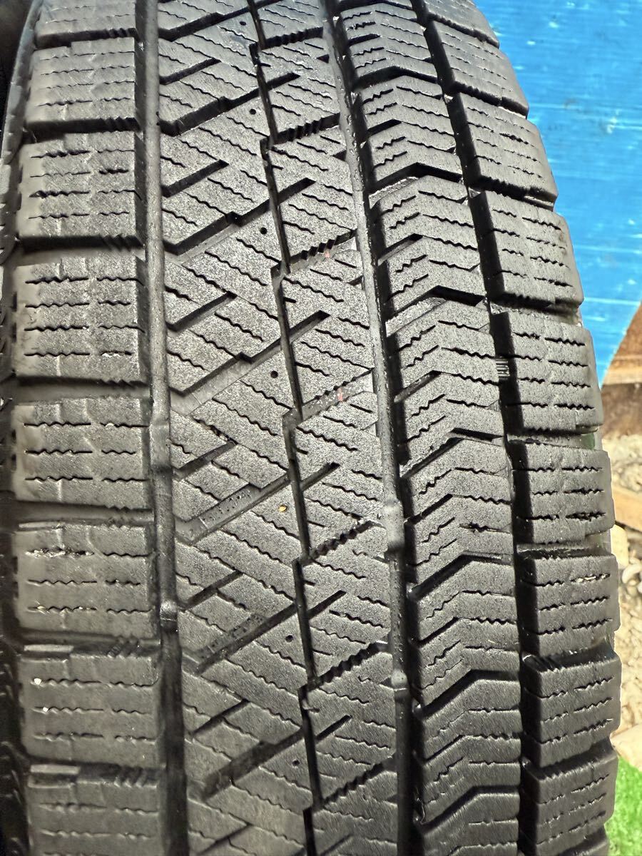送料無料155/65R14 BRIDGESTONE VRX2 スタッドレス21年製バリミゾスペーシアワゴンRタントムーブN-BOX 冬タイヤ_画像5