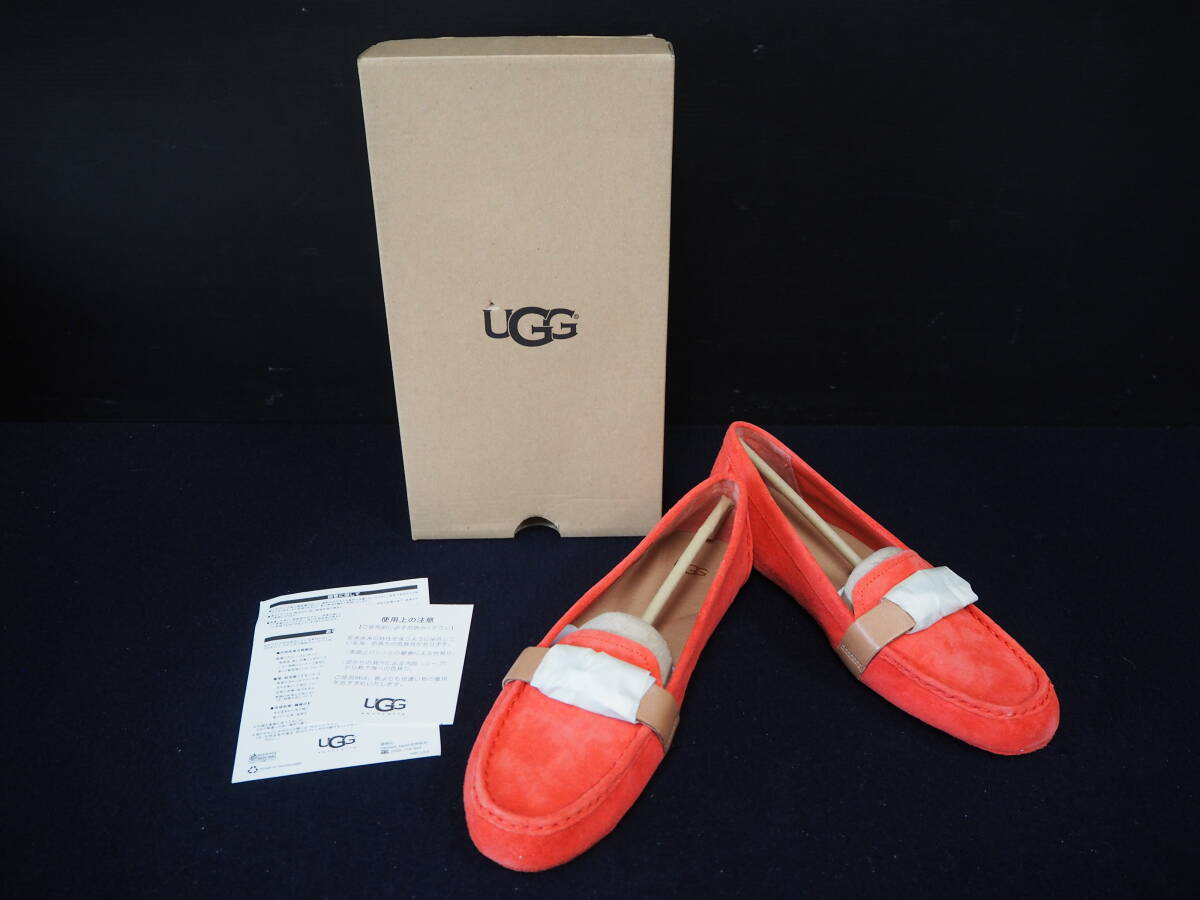 UGG ローファー 1010100 W AVEN HONG サイズ:JP26 定価:18,000円(税抜) レディース 未使用 長期保管品 アグ 靴 箱入_画像1