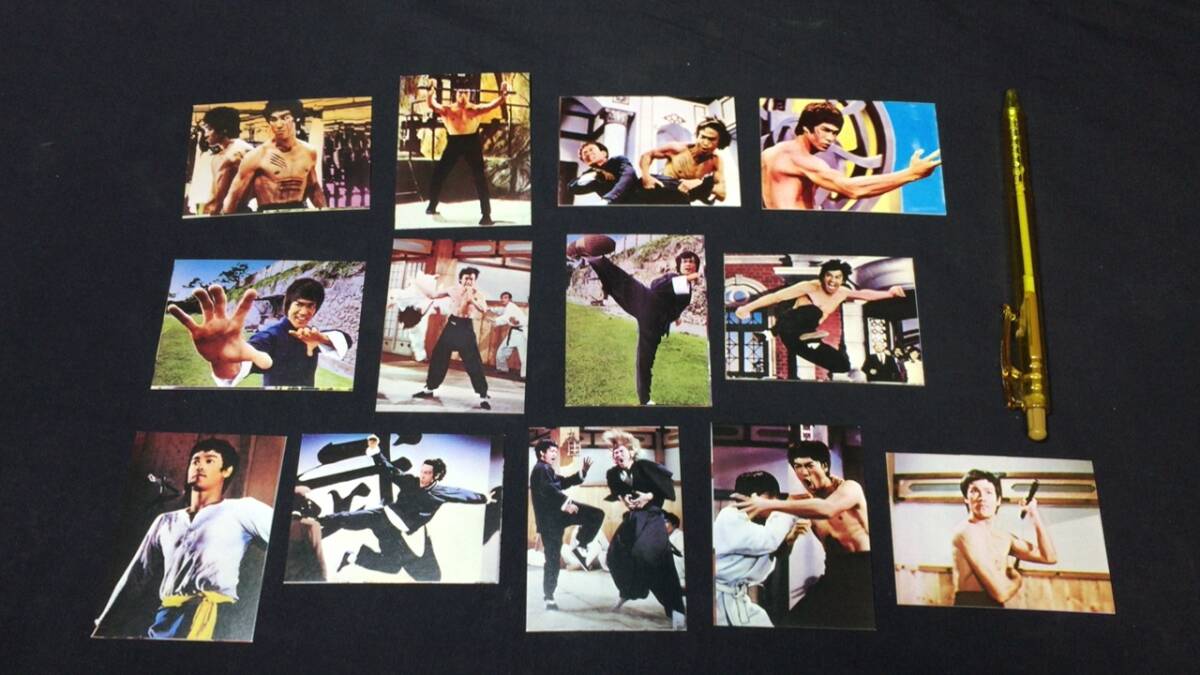 C[ блюз * Lee Dragon гора . карта много вместе совместно карта 13 шт. комплект ]* осмотр ) восток .. маленький дракон BruceLee зеленый Hornet редкость 