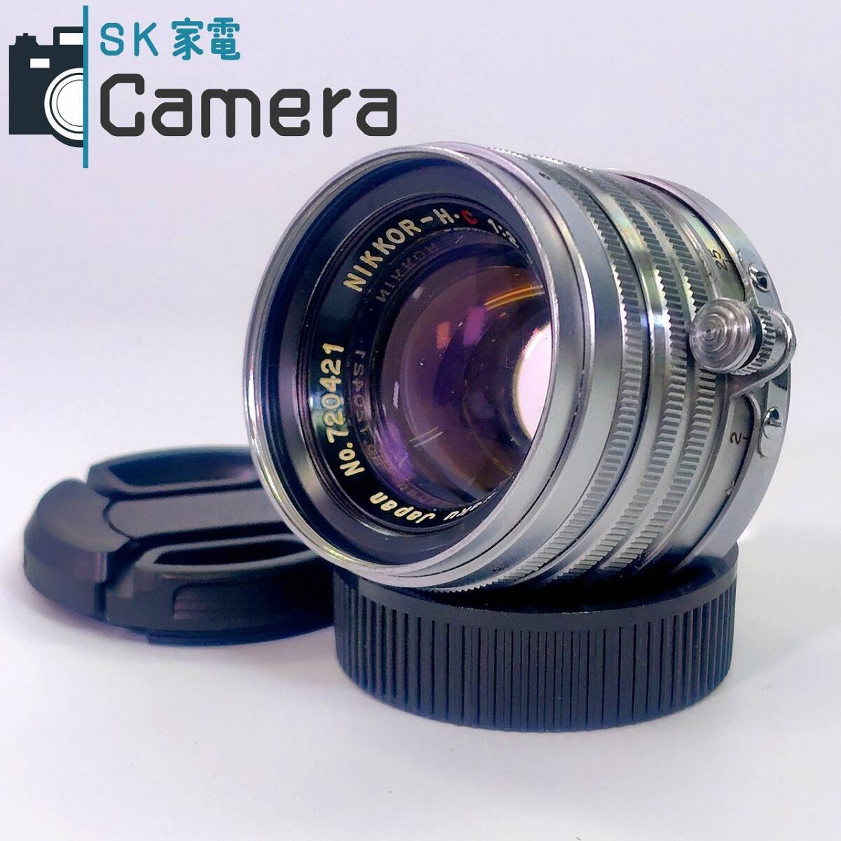 【中古】 Nikon NIKKOR-H・C 5cm F2 L39 Nippon Kogaku ニコン