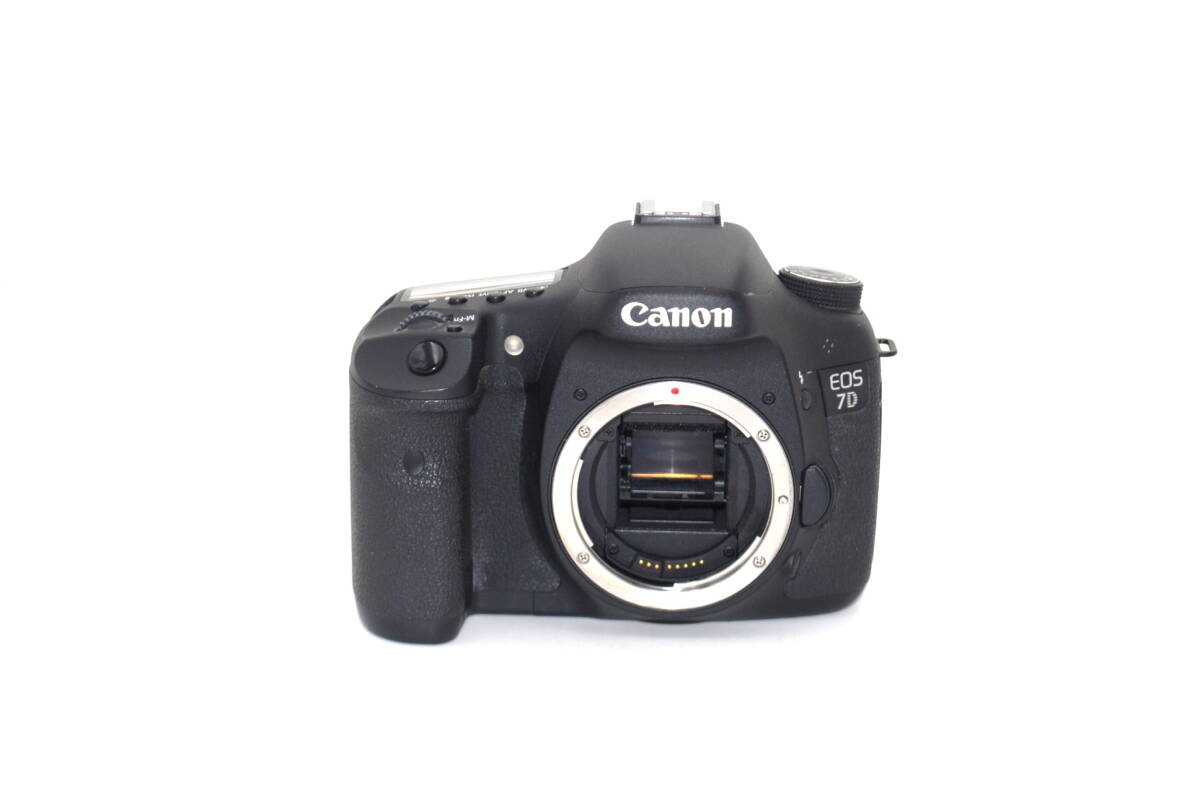 * оригинальная коробка *CF карта * аккумулятор 2 шт имеется *APS-C однообъективный зеркальный камера. высокого класса тип![ супер первоклассный ]Canon Canon 7D корпус * безопасность гарантия *25088B