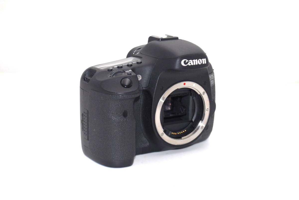 * оригинальная коробка *CF карта * аккумулятор 2 шт имеется *APS-C однообъективный зеркальный камера. высокого класса тип![ супер первоклассный ]Canon Canon 7D корпус * безопасность гарантия *25088B