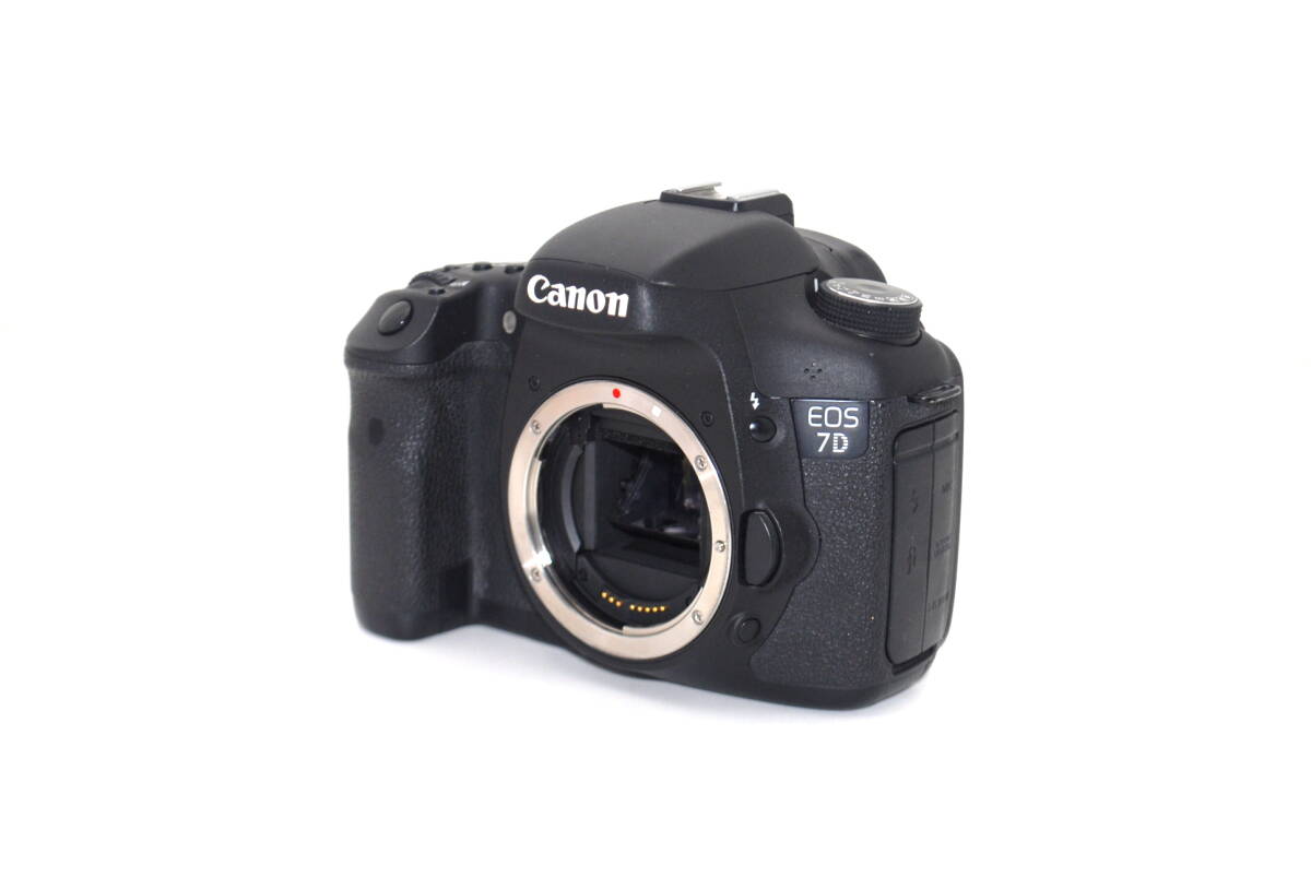* оригинальная коробка *CF карта * аккумулятор 2 шт имеется *APS-C однообъективный зеркальный камера. высокого класса тип![ супер первоклассный ]Canon Canon 7D корпус * безопасность гарантия *25088B