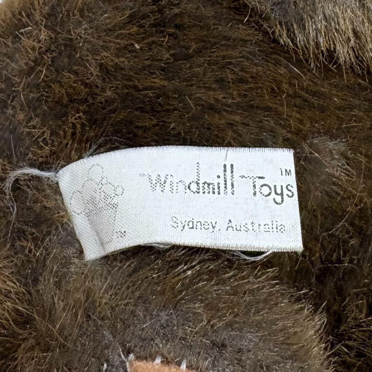 windmill toys ウォンバット ぬいぐるみ　オーストラリア ビンテージ _画像8