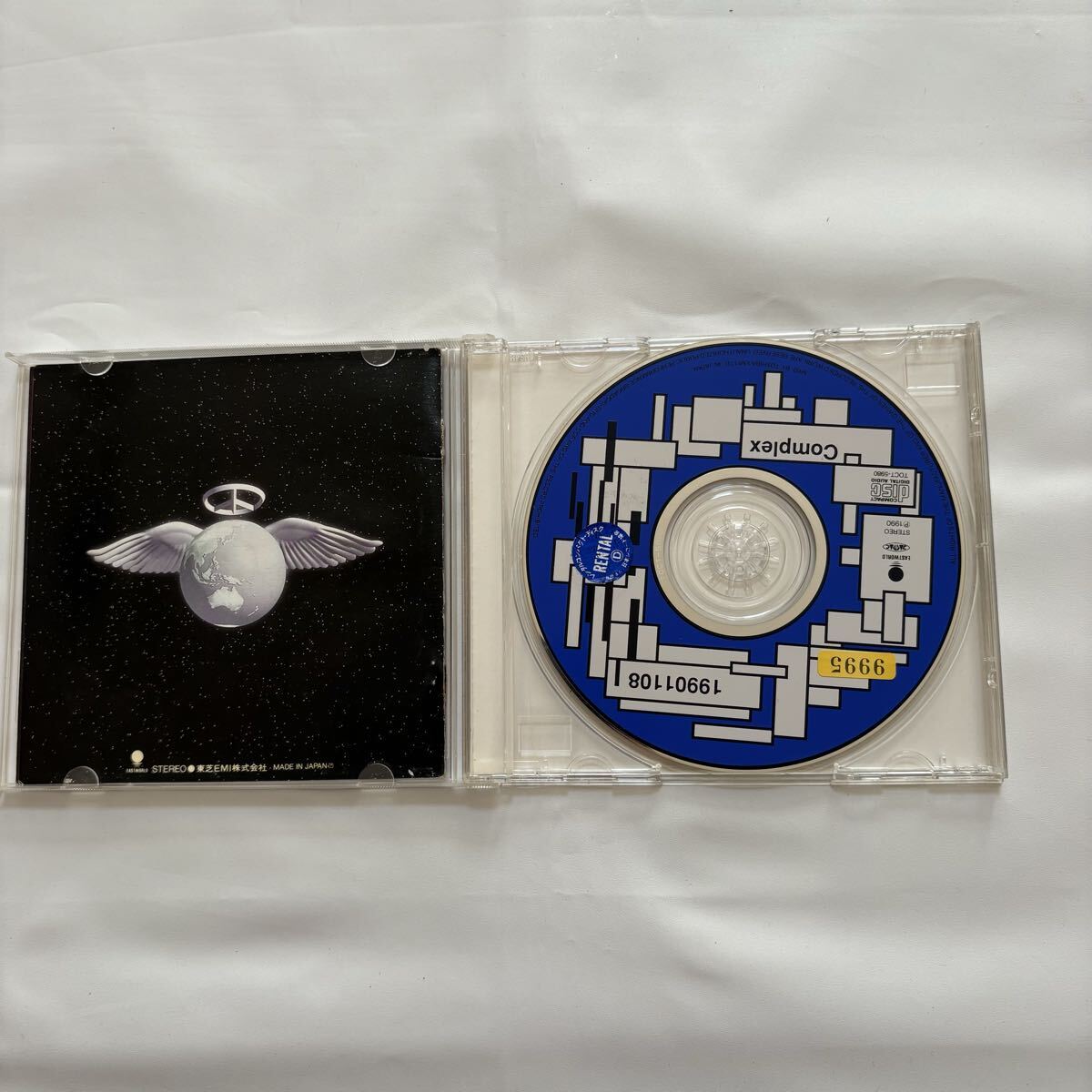 COMPLEX 「19901108」 コンプレックス 吉川晃司 布袋寅泰 CD_画像2