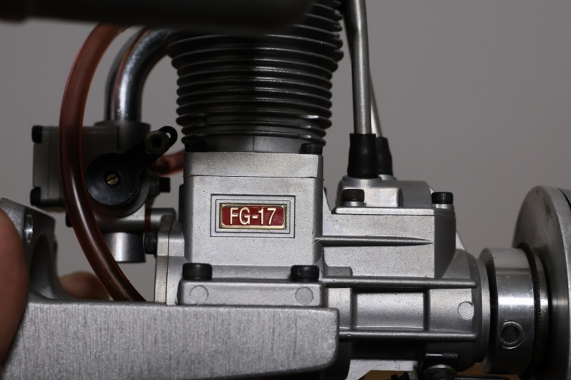 SAITO　サイトーガソリンエンジン　FG-17　中古良品_画像3
