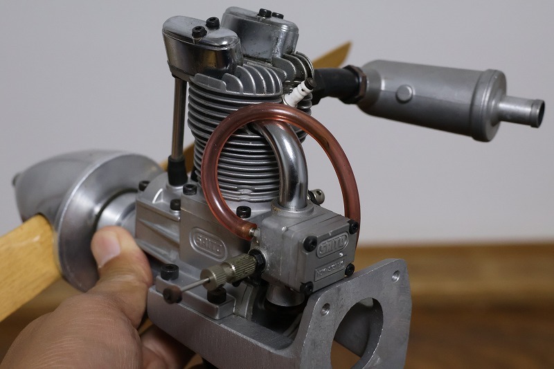 SAITO　サイトーガソリンエンジン　FG-17　中古良品_画像5