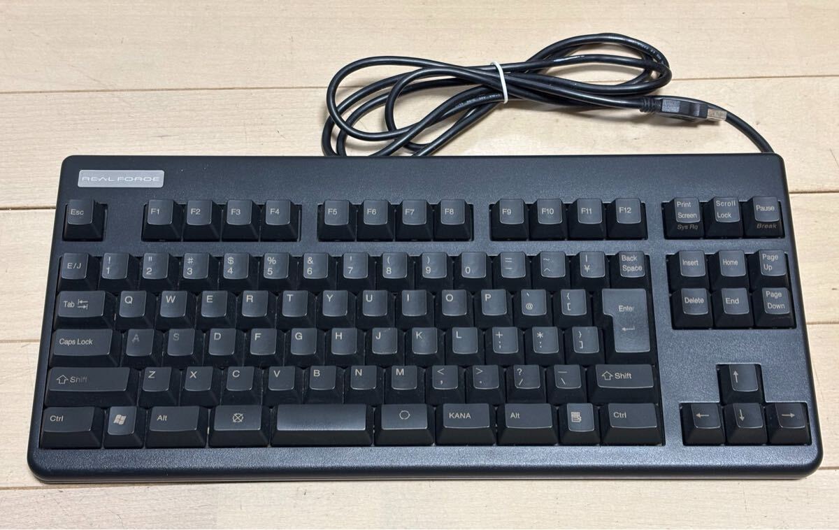 Topre Realforce 91UBK 静電容量無接点方式 キーボード 東プレ_画像1