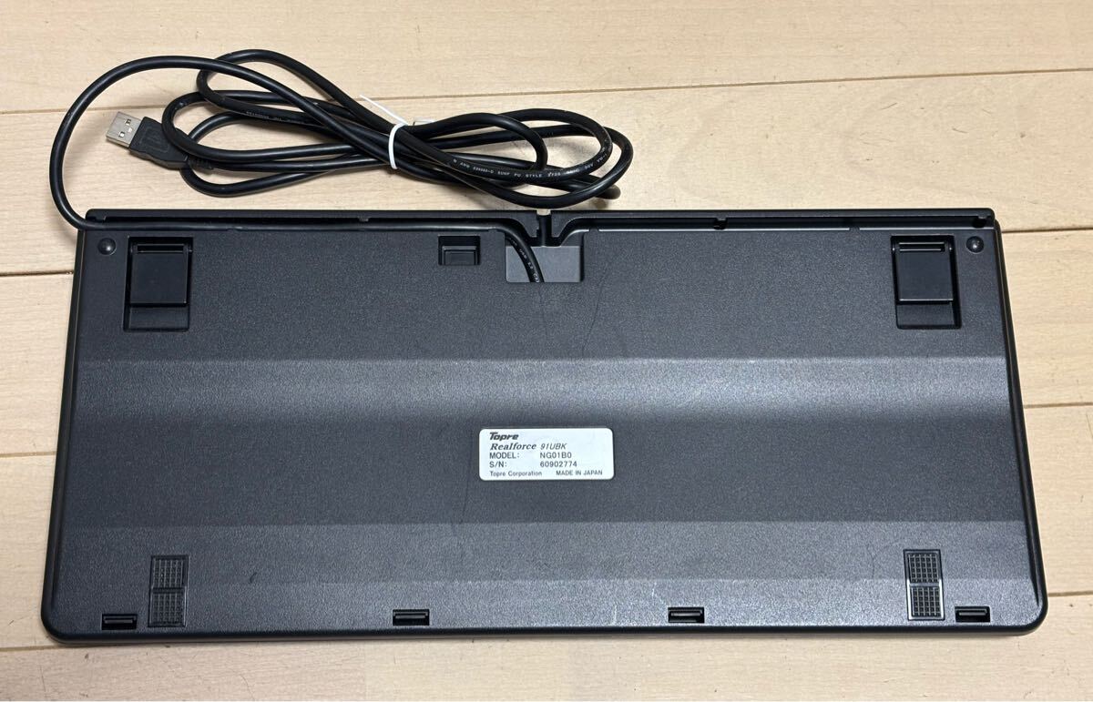 Topre Realforce 91UBK 静電容量無接点方式 キーボード 東プレ_画像2