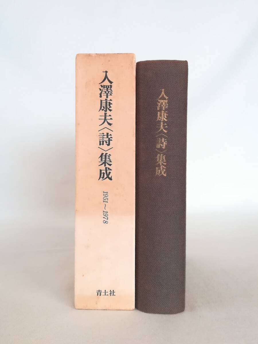 Ｆ　入澤康夫〈詩〉集成　限定1000部　昭和54年　青土社　1951～1978_画像1