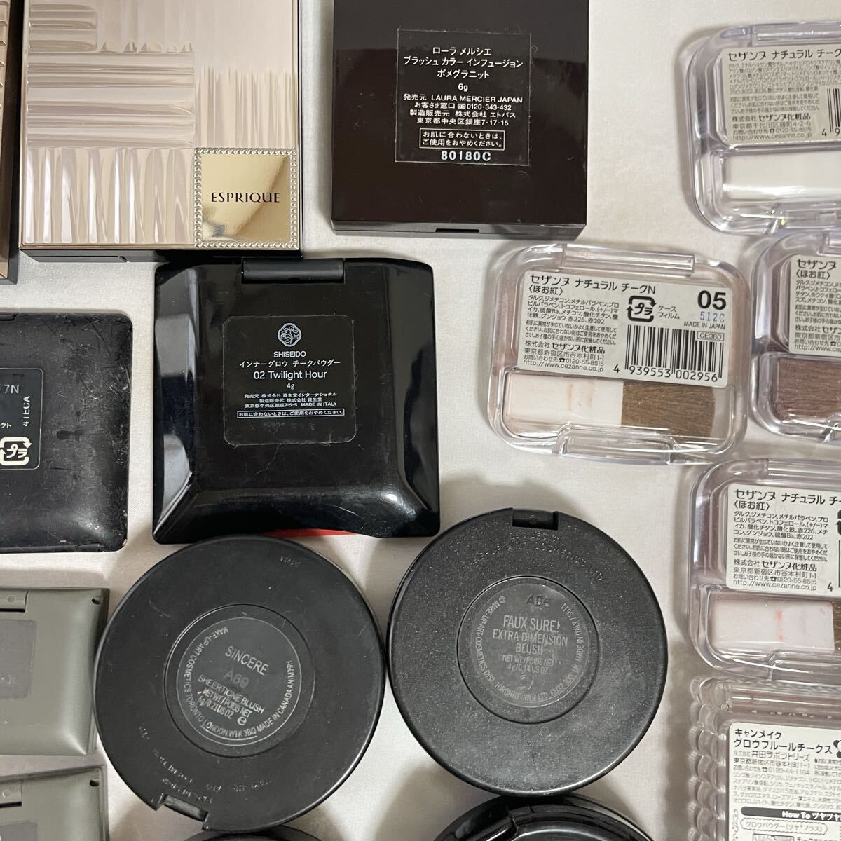 マック MAC ナーズ スリー ローラメルシエ キャンメイク セザンヌ マキアージュ パウダーチーク ほお紅 コスメ 化粧品 30点 まとめ売り_画像10