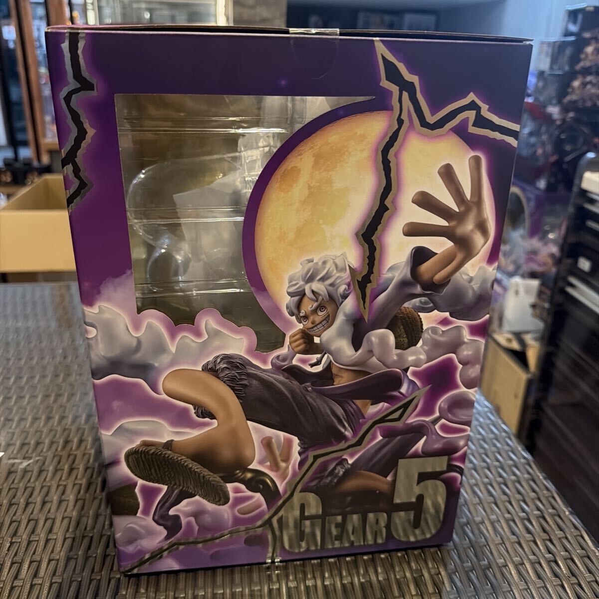 ◯未開封 P.O.P Portrait.Of.Pirates MAXIMUM モンキー・D・ルフィ ギア5 エクセレントモデル リミテッド ワンピース フィギュア 2F階段前_画像4