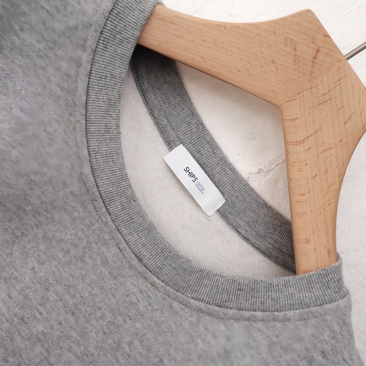 美品* SHIPS any｜USAコットン 裏起毛 パフ スリーブ ワンピース（シップス エニィ）〈洗濯機可能〉_画像5