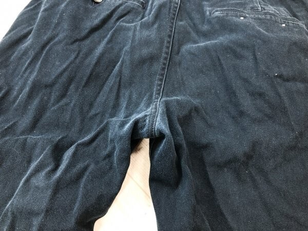 SHIPS any シップス レディース スリムテーパードパンツ M 紺_画像4