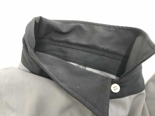 RAGEBLUE レイジブルー ドメスティック レトロ モード 古着 ドルマンスリーブ ワイド ざっくり 半袖シャツ メンズ F グレー_画像6