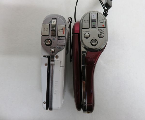 ビデオカメラまとめ SONY ソニー、SHARP シャープ、SANYO サンヨー、FUJIFILM 富士フィルム 等/10台まとめて 【動作未確認・ジャンク】_画像8