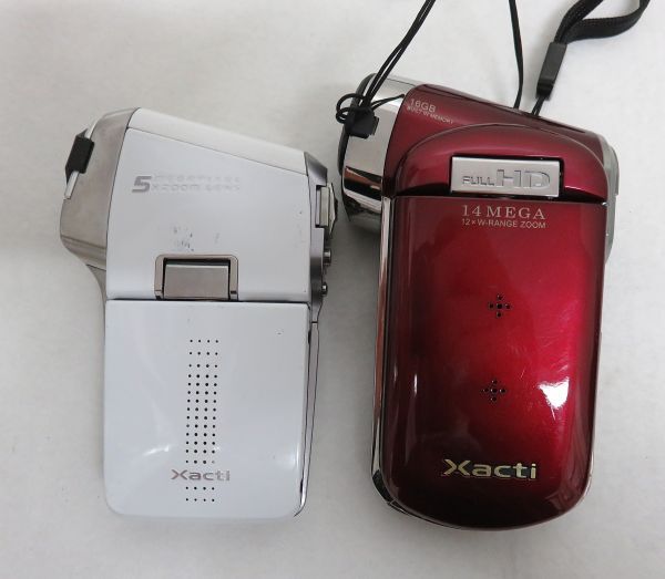 ビデオカメラまとめ SONY ソニー、SHARP シャープ、SANYO サンヨー、FUJIFILM 富士フィルム 等/10台まとめて 【動作未確認・ジャンク】_画像7